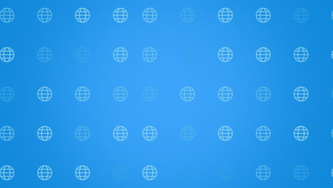 Globussymbol-Auf-Netzwerkhintergrund