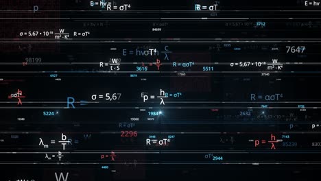 abstract mathematical equations