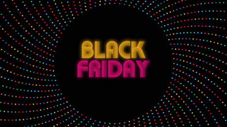 Animated-closeup-Black-Friday-text-on-holiday-background