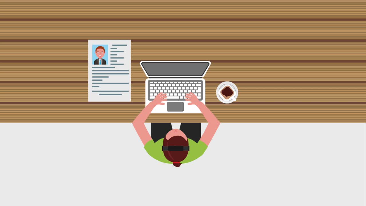 processo di lavoro delle persone