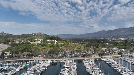 santa barbara california, summer time over the wharf