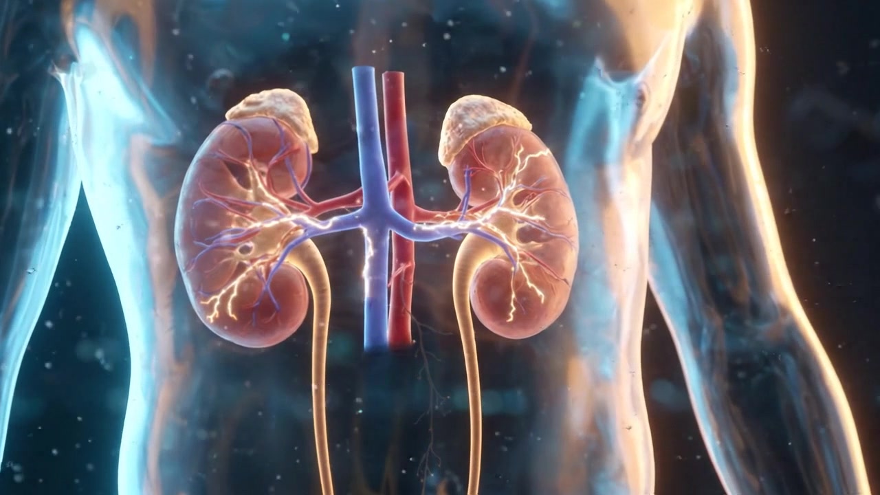 3D Medical Animation of Human Kidneys and Urinary System