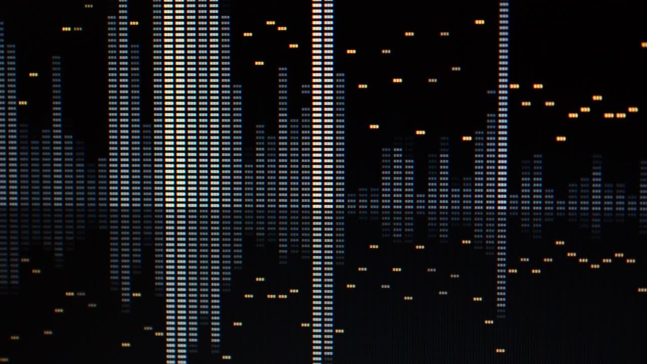 Chart of a sound. Sound schedule