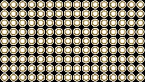 lights flashing wall bulbs pattern vertical rotation stage white background vj loop