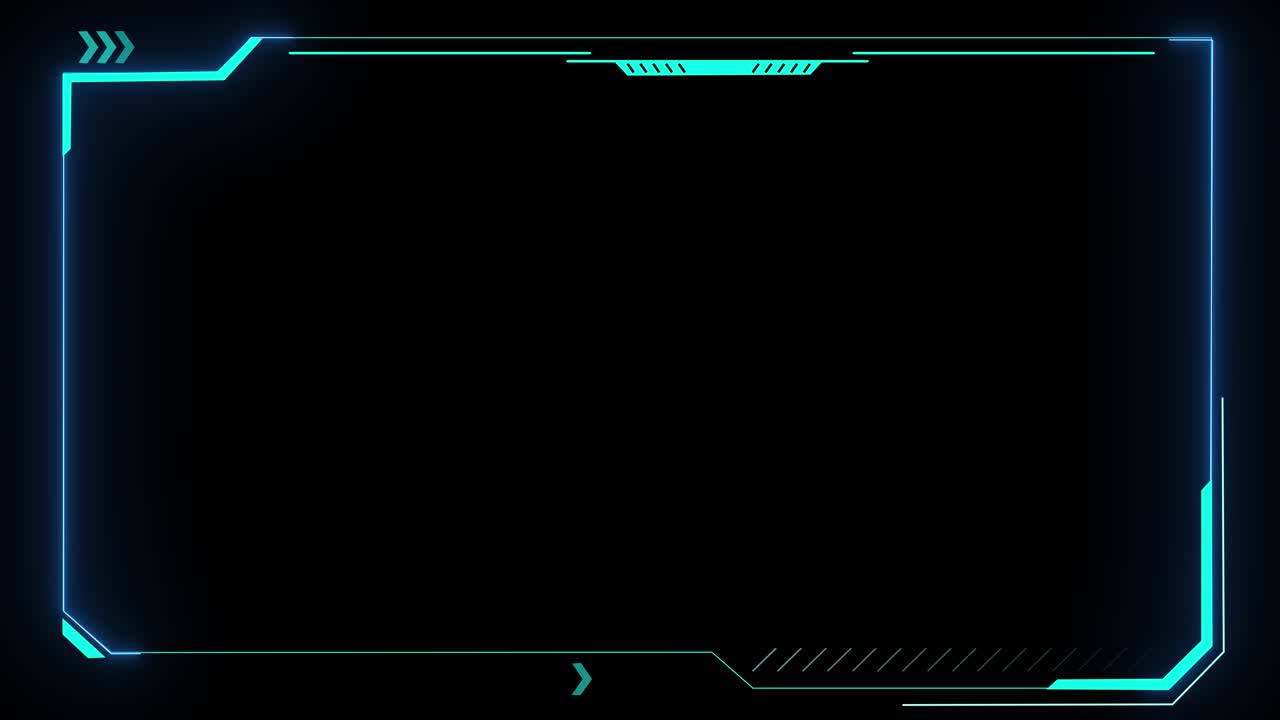4k 3d futuristic viewfinder futuristic hud video frame digital technology plexus lines background