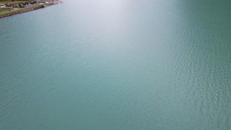 Green-lake-near-the-glacier-Briksdalen