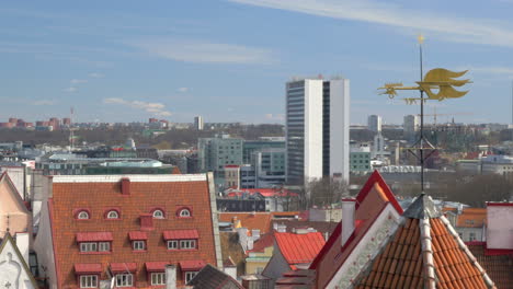 old and modern architecture of tallinn