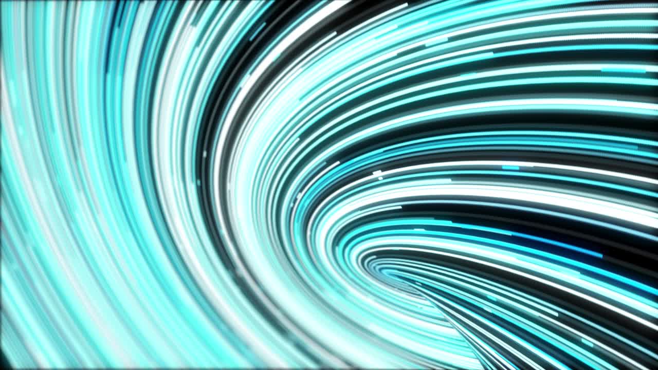 Abstract Wave Colorful Background