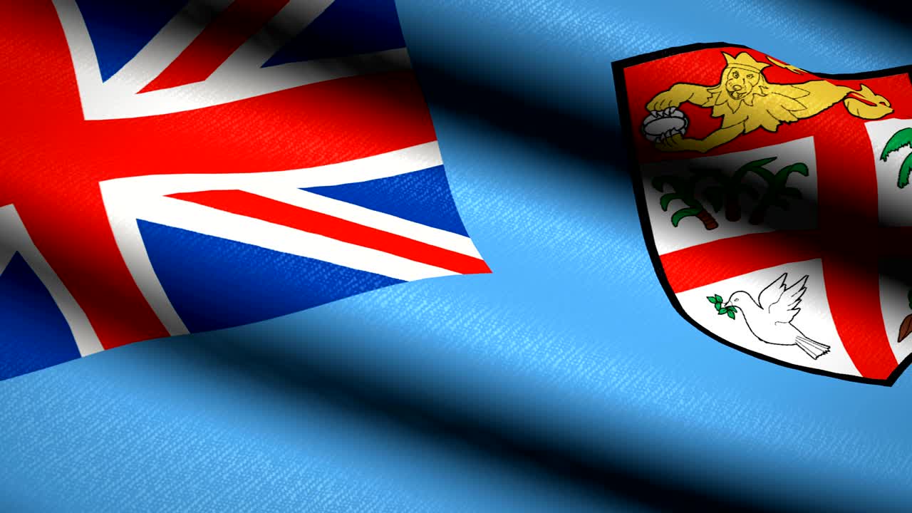 피지 발을 흔드는 섬유 텍스처 된 배경, 원활한 루프 애니메이션, 풀 스크린, 느린 모션, 4k 비디오