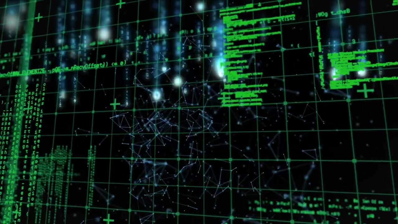 Animation of shapes over data processing
