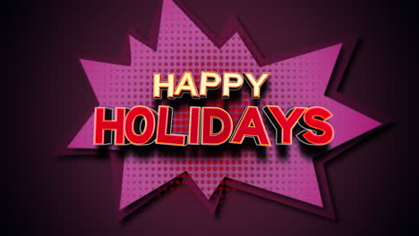 Vibrant-tag:-Happy-Holidays-on-a-purple-sticker-with-dots