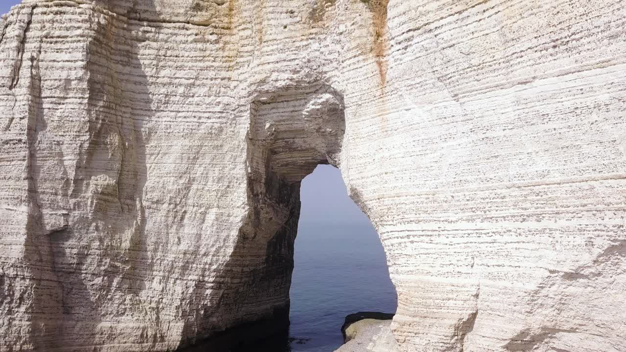 White Cliffs with Arch and Ocean View