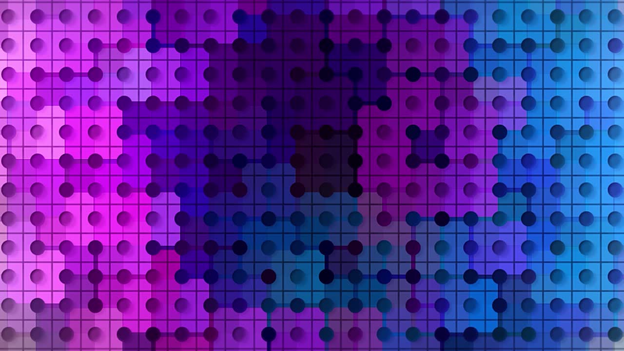 fondo geométrico abstracto con colores púrpura y azul