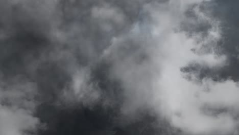 dark clouds filled with lightning strikes 4k background