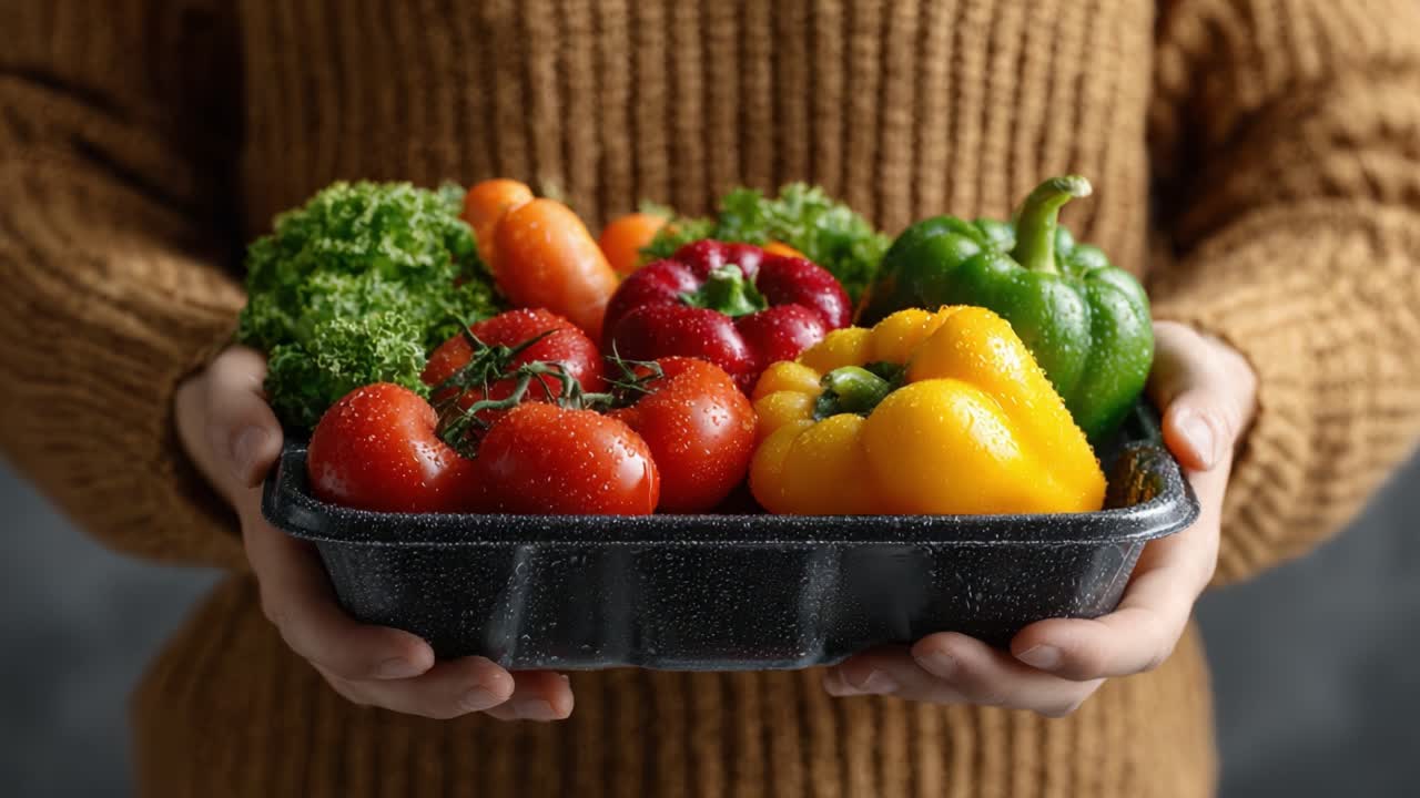 A Vibrant Display of Fresh Vegetables Highlighting Health and Nutrition with a Variety of Colors and Textures in a Rustic Setting