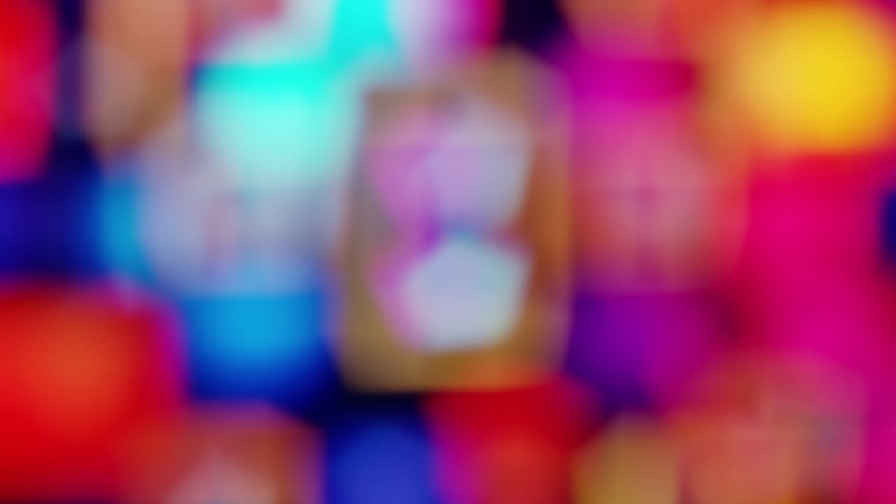 luces abstractas y movimiento