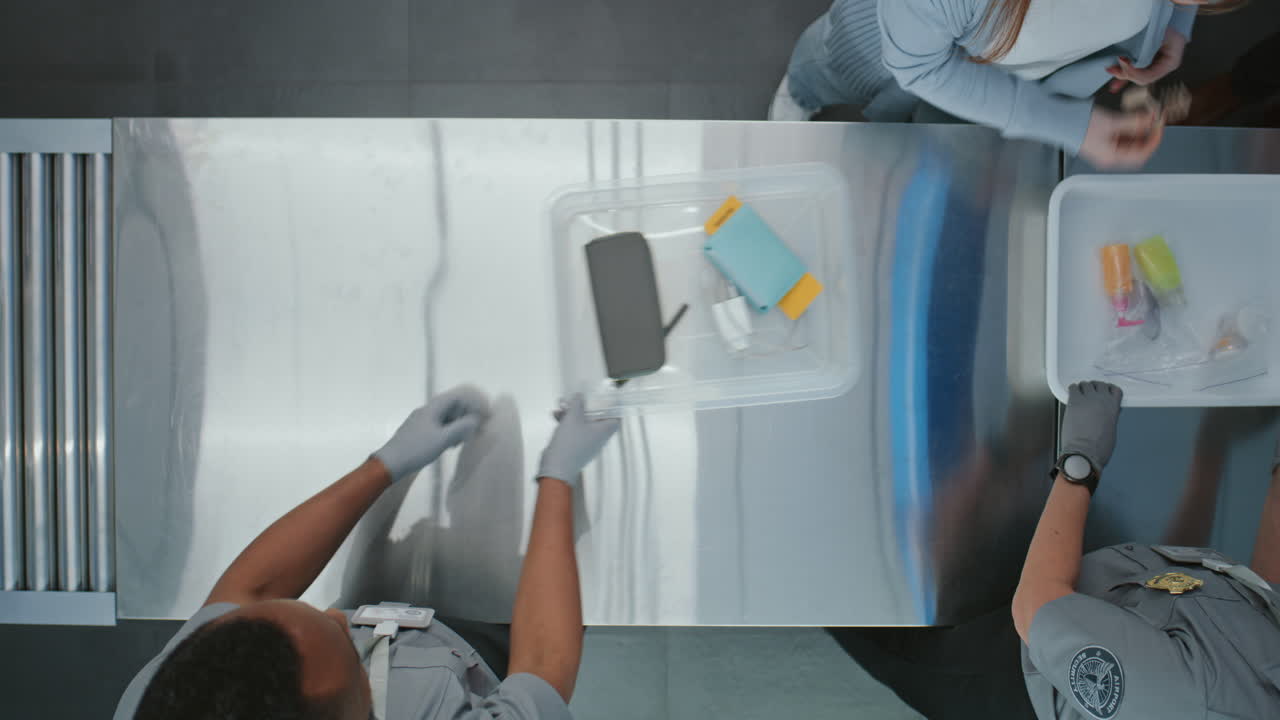 control de seguridad del aeropuerto