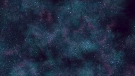 mystical space background blue and purple nebula with celestial objects