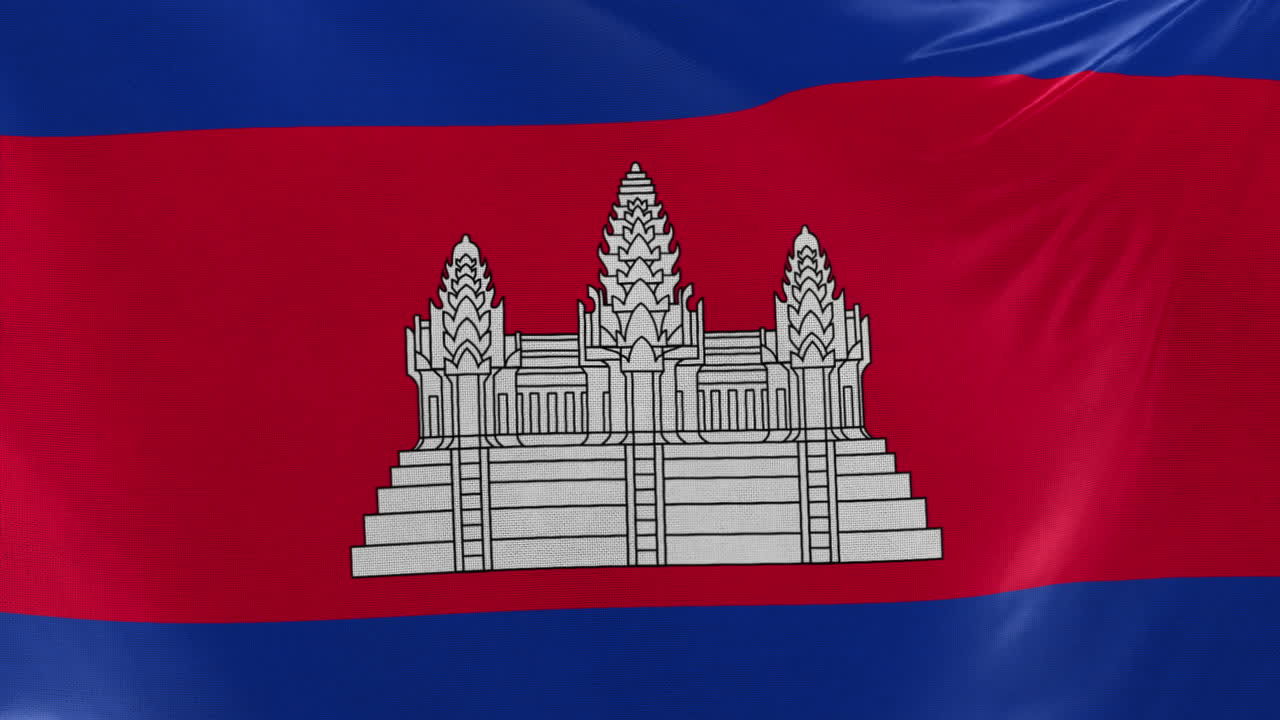 bandera de camboya