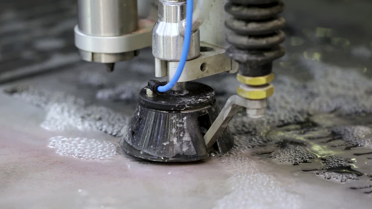 cnc 워터 제트 절단 기계