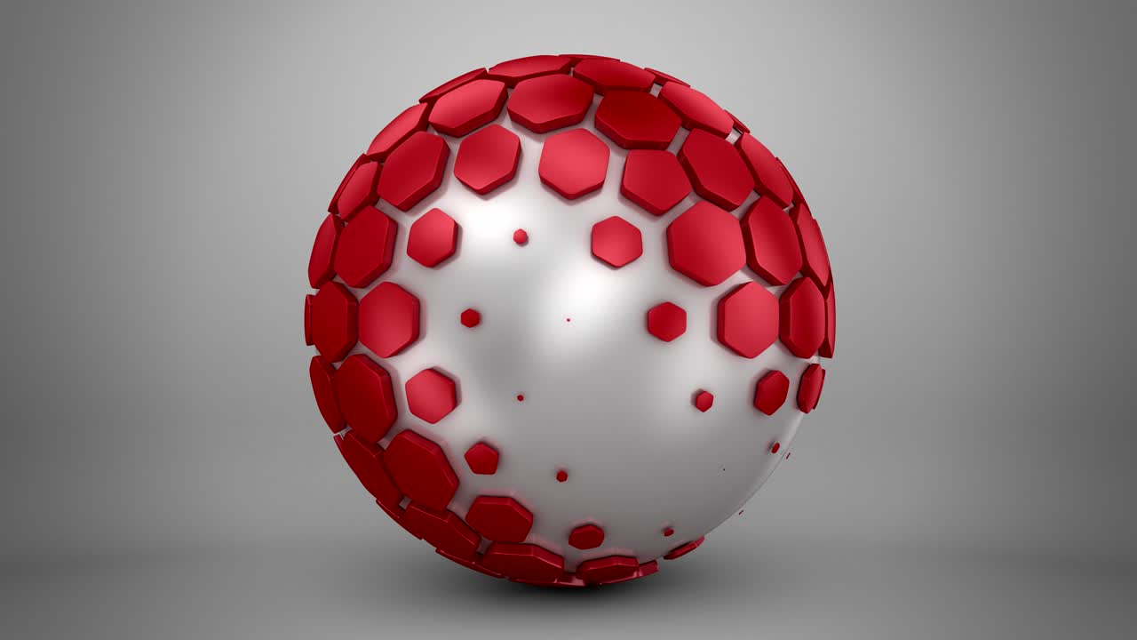 анимированная геометрическая форма