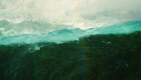 Powerful-Waterfall-and-Rainbow-Close-Up