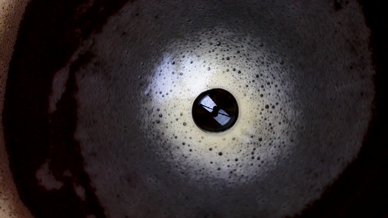 Close-up of Coffee Brewing