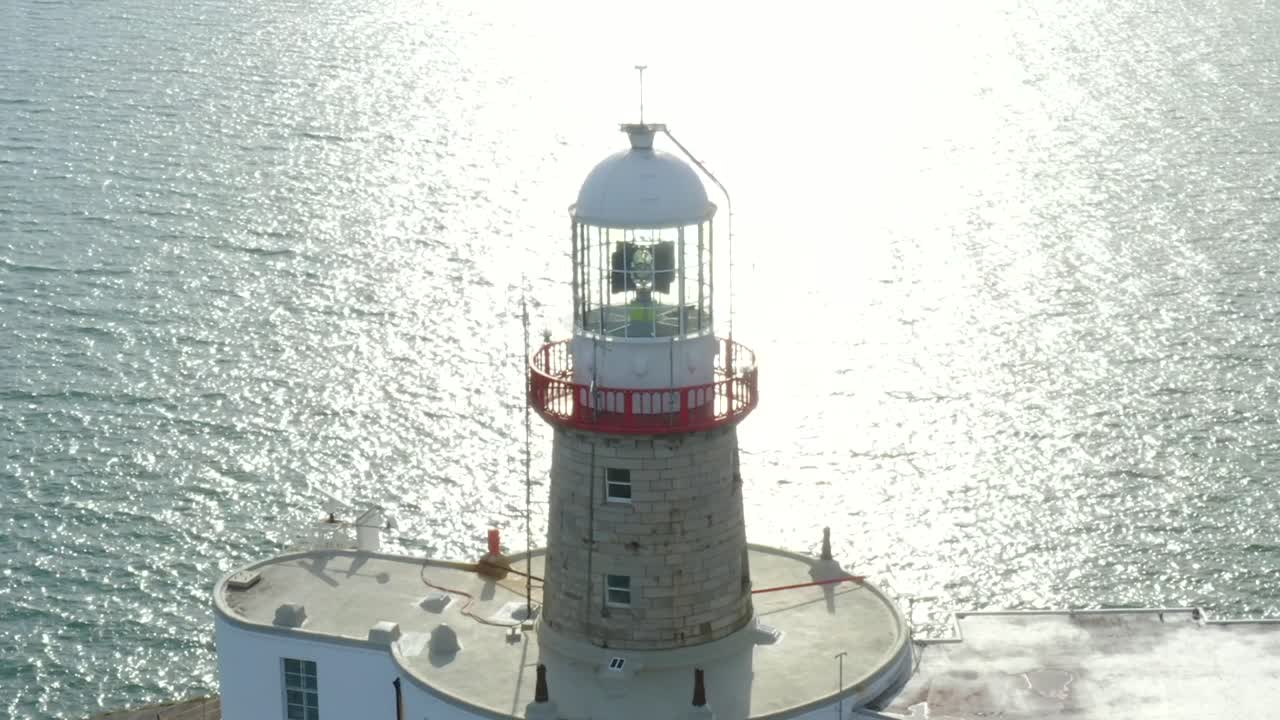 faro de baily, howth, dublín, irlanda, septiembre de 2021