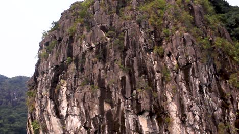 piedra caliza en la bahía de halong, vietnam