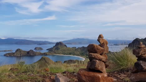 video of padar island in komodo national park, indonesia