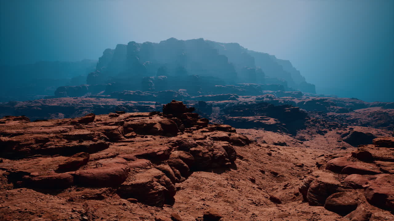 Majestic mastery the enigmatic monolith at red stone canyon