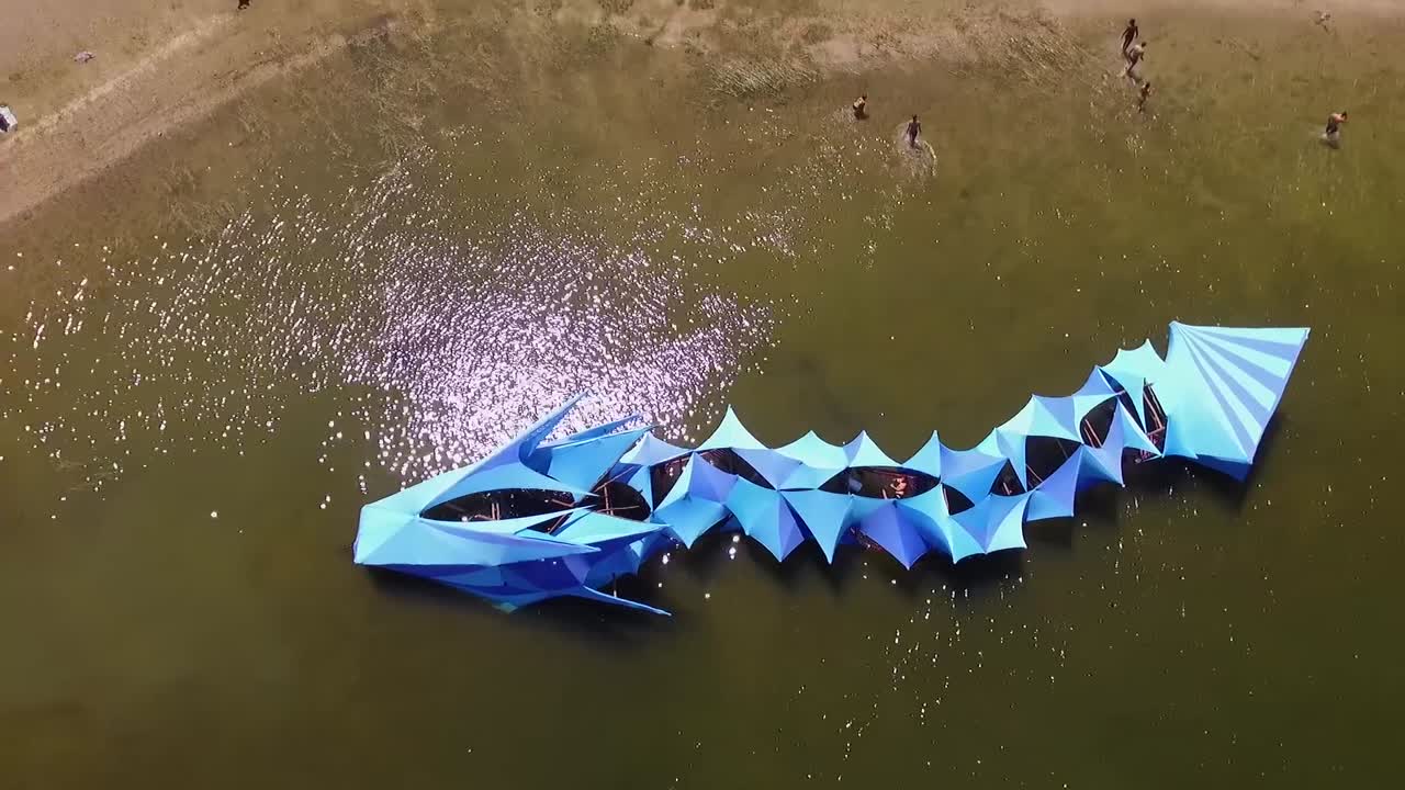 drone disparó cuesta arriba en boom festival en portugal