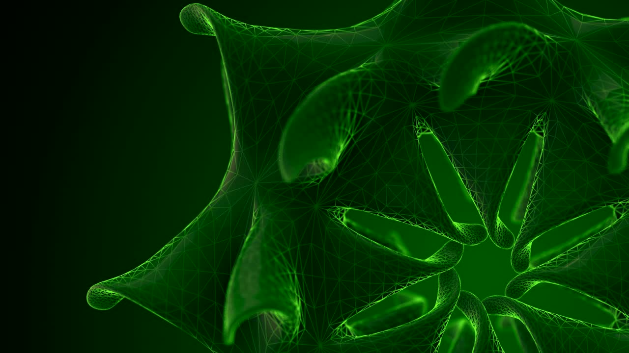 fondo de forma libre abstracto (loopable) vídeo de stock