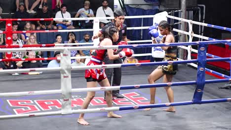 muay thai women's competition