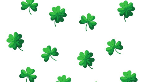 green clover pattern