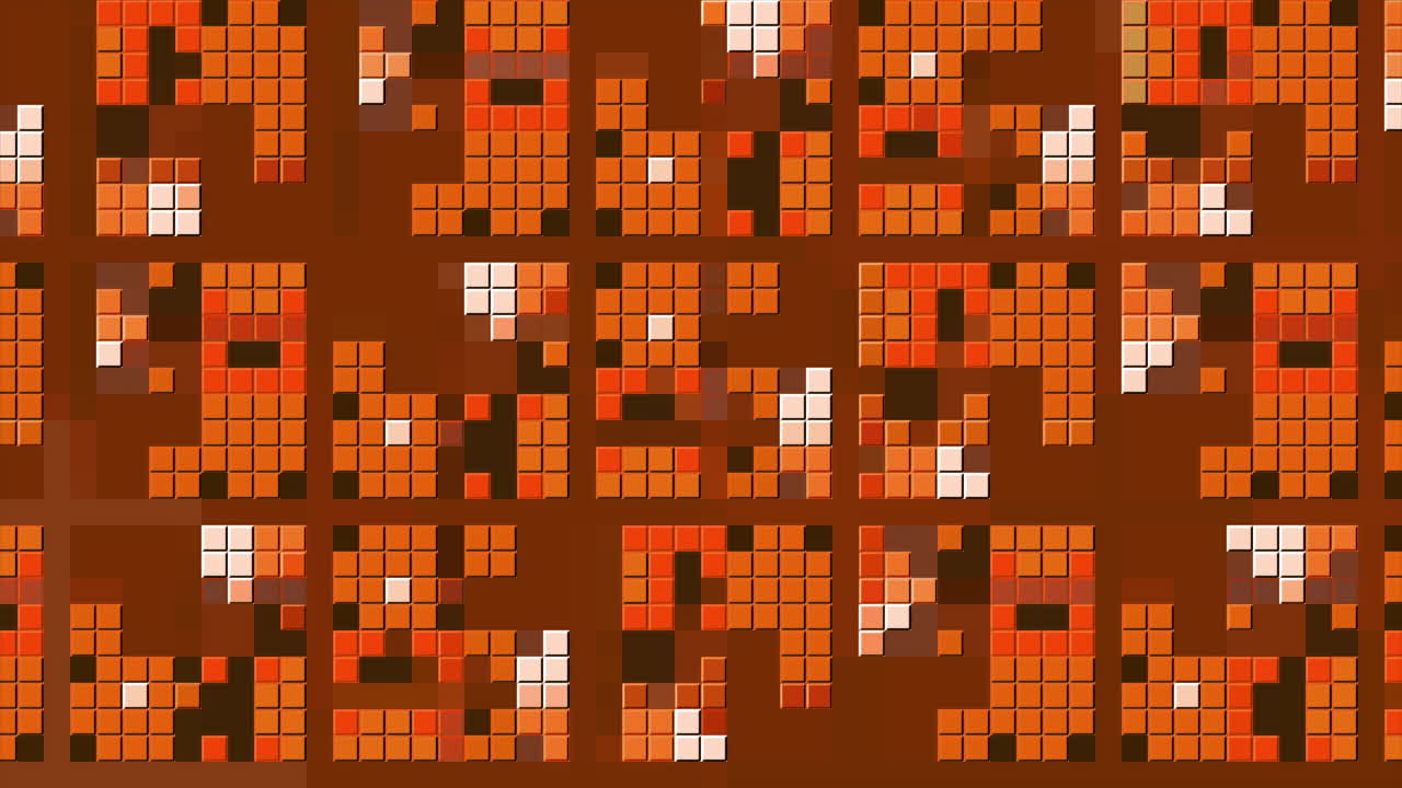 Pixelated Abstract Pattern