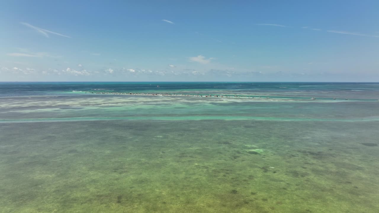 5k embarcaciones de aproximación aérea en los cayos de florida