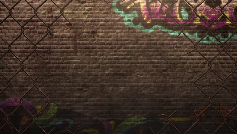 graffiti callejero en la pared del edificio en la ciudad