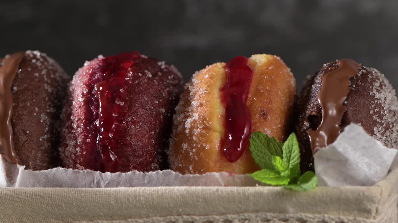 португальское жареное тесто с сахаром