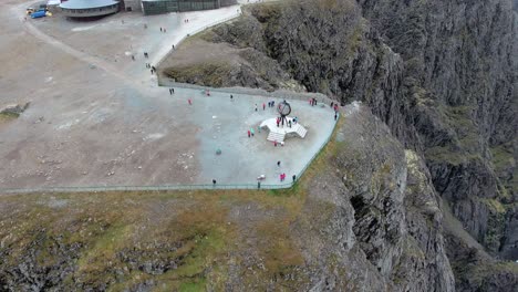 노르웨이 북부의 북쪽 케이프 (nordkapp).