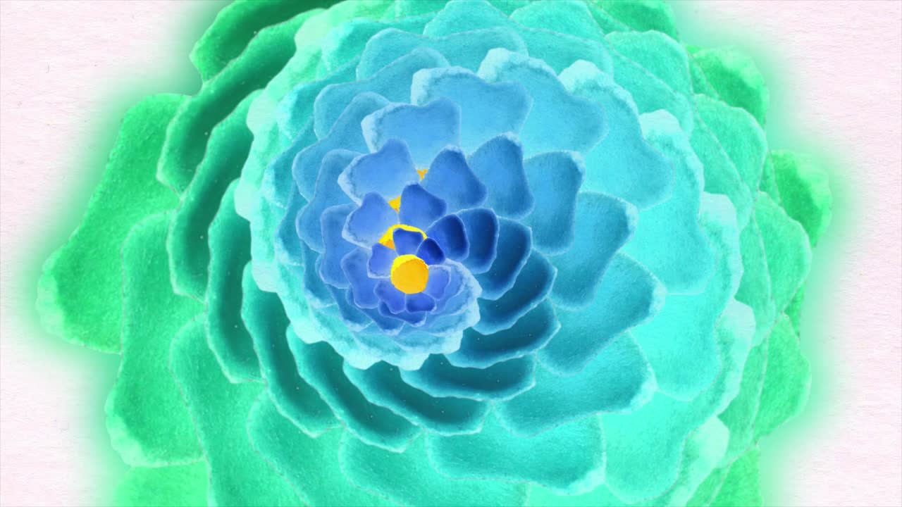 flor de acuarela abstracta