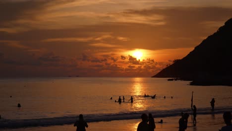 seascape at sunset