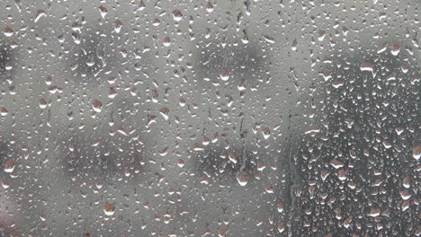 clima lluvioso fuera de la ventana