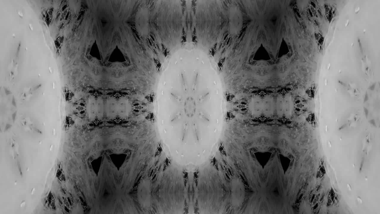 3D virtuelles Studio mit Farbflusseffekt.