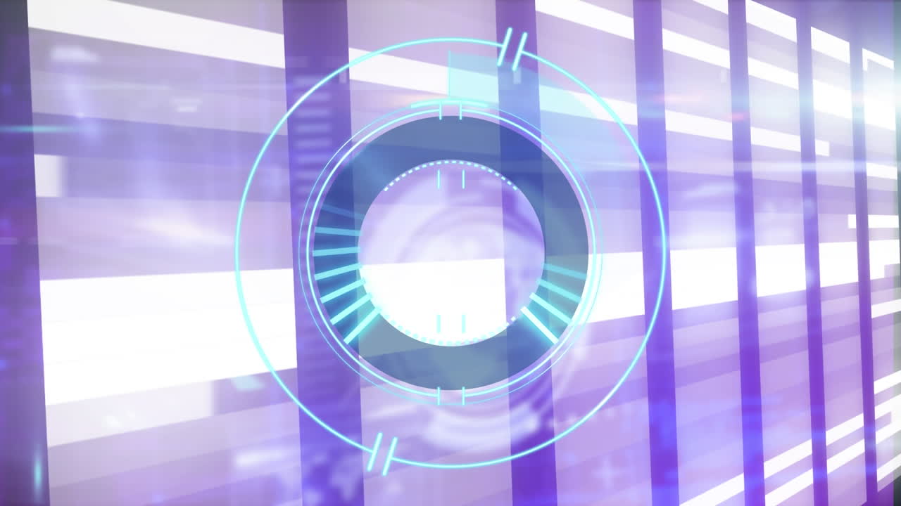 서버  ⁇  위의 처리 원과 화살표의 애니메이션