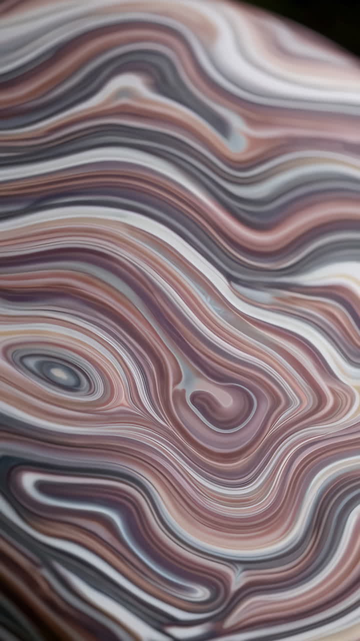 Abstract Swirling Marble Pattern