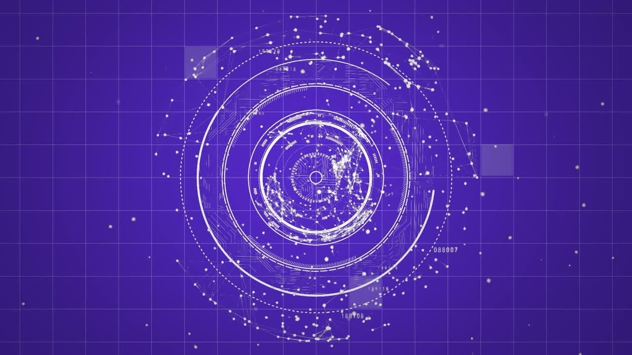 girando el globo con datos y red de conexión