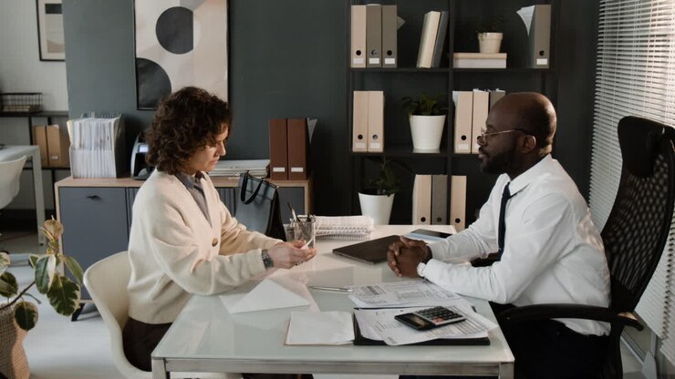 Business Meeting in Office