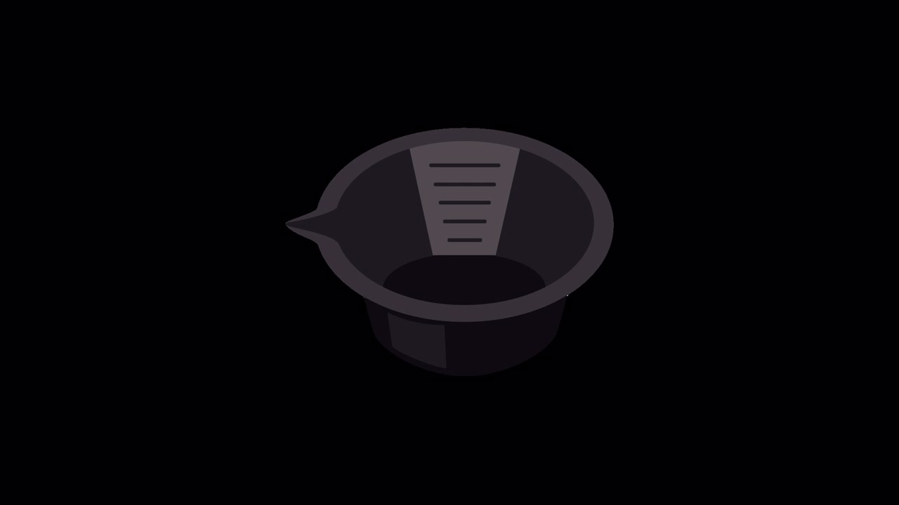 Animated Measuring Cup with Filling Progress Indicator