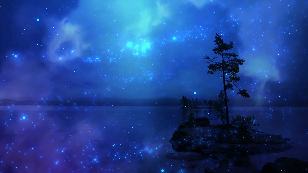 bucle de fondo de luz brillante abstracto